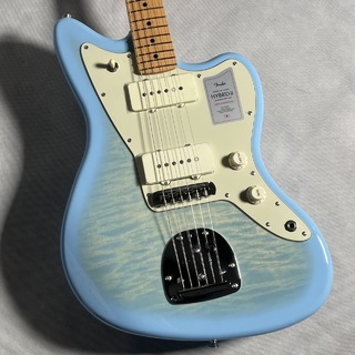 Fender2024 Collection MIJ Hybrid II Jazzmaster【現物画像】Flame Celeste Blue