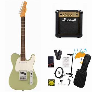 FenderPlayer II Telecaster Rosewood FB Birch Green エレキギター Marshall MG10アンプ付属エレキギター初心者