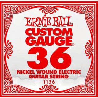 ERNIE BALL 1136 エレキギター弦 ニッケルワウンド 036 【バラ弦1本】