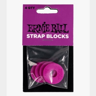 ERNIE BALL STRAP BLOCKS【Purple - 4P】