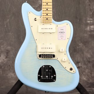 Fender2024 Collection Made in Japan Hybrid II Jazzmaster Maple FB Flame Celeste Blue [限定モデル][S/N JD24