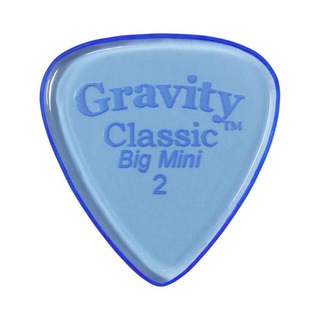 Gravity Guitar PicksClassic -Big Mini- GCLB2P 2.0mm Blue ギターピック