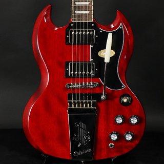 Epiphone Inspired by Gibson SG Standard 60s Maestro Vibrola  Vintage Cherry 【梅田店】