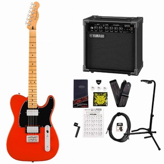 FenderPlayer II Telecaster HH Maple Fingerboard Coral Red フェンダーYAMAHA GA15IIアンプ付属初心者セット！