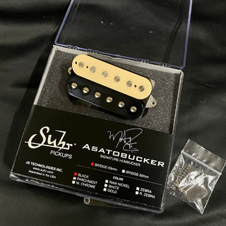 Suhr Asatobucker Bridge 53mm (Zebra)【サー/ギター用/ハムバッカーピックアップ/リア】