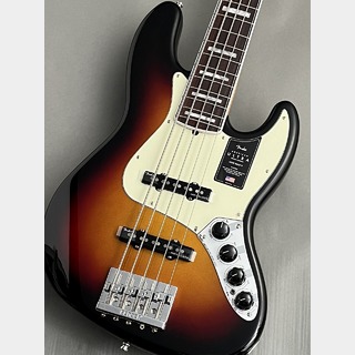 Fender【48回無金利】USA American Ultra Jazz Bass V -Ultraburst/Rosewood- 【NEW】