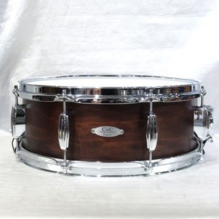 C&C CUSTOM DRUMS 【USED】Gladstone Series Maple 7ply Snare Drum 14''×5.5'' - Aged Maple Satin