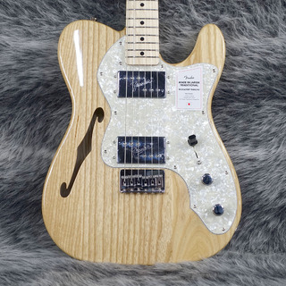 Fender Made In Japan Traditional II 70s Telecaster Thinline Natural