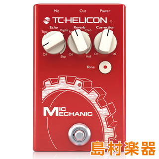 TC-Helicon MIC MECHANIC 2 エコー・リバーブ・ペダル