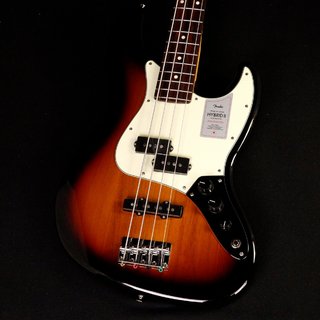 Fender2024 Collection Made in Japan Hybrid II Jazz Bass PJ Rosewood 3-Color Sunburst 【心斎橋店】