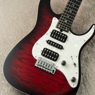 T's Guitars DST-Classic-Pro 24 Quilt -Crimson Burst-