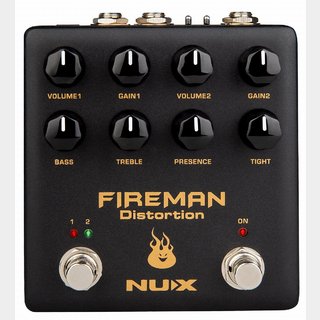 nu-x Fireman NDS-5 Dual Channel Brown Sound Distortion ファイアマン ディストーション【渋谷店】