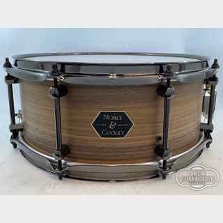 NOBLE & COOLEY Walnut Classic Snare Drum 14"×6" "Natural Oil"