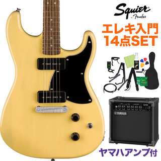 Squier by FenderParanormal Strat-O-Sonic VBL 初心者セット ヤマハアンプ付