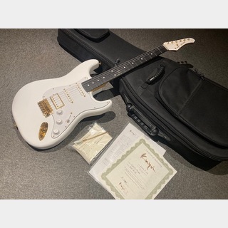 K.Nyui Custom Guitars KNST/Olympic White