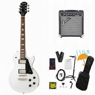 Epiphone inspired by Gibson Les Paul Studio Alpine White エレキギター レスポール スタジオ Fender 10Wアンプ付