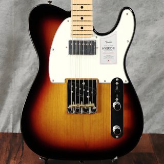 Fender 2024 Collection Made in Japan Hybrid II Telecaster SH Maple Fingerboard 3-Color Sunburst  【梅田店】