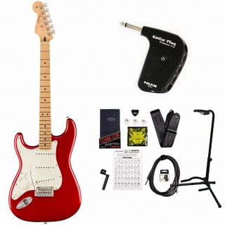 FenderPlayer Stratocaster Left Hand Maple Fingerboard Candy Apple Red [左利き用] GP-1アンプ付属エレキギタ