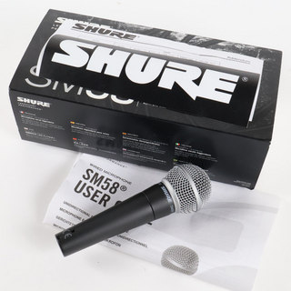 Shure 【中古】 マイク ダイナミックマイク ボーカル用 SHURE SM58 シュアー 58 ゴッパ シュア