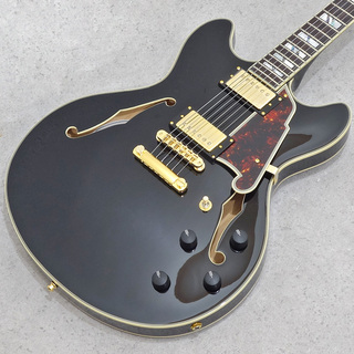 D'Angelico Excel DC Solid Black