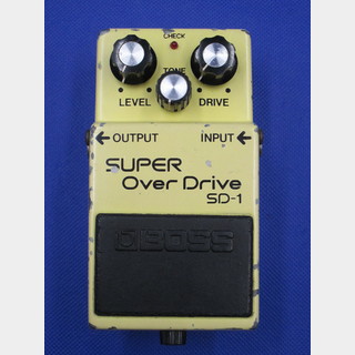 BOSSSD-1 SUPER Over Drive 1982年製 日本製 オペアンプ:NEC4558C