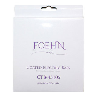 FOEHN CTB-45105×2セット Coated Regular Light Top Medium Bottom コーティングエレキベース弦 45-105