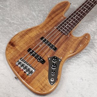 Fender ISHIBASHI FSR MIJ Hybrid II Jazz Bass V Koa Top Alder Back Natural【新宿店】