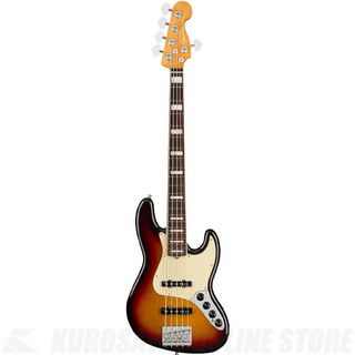 Fender American Ultra Jazz Bass V, Rosewood, Ultraburst 【アクセサリープレゼント】(ご予約受付中)