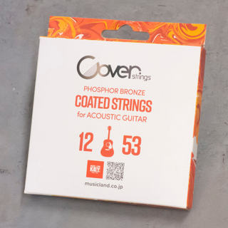 Cover strings COATED STRINGS 【アコースティックギター弦 .012-.053】