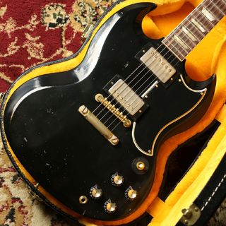 Gibson Custom Shop 1961 Les Paul SG Standard Reissue Stop Bar Ebony Murphy Lab Heavy Aged Gold Hardware【Murphy Lab】