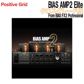 Positive Grid BIAS AMP2 Elite クロスグレード版 From BIAS FX2 Professional [メール納品 代引き不可]