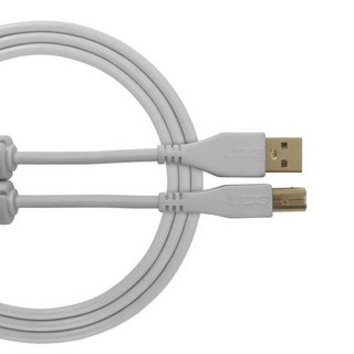 UDGUltimate Audio Cable USB 2.0 A-B White Straight 3m 【本数限定USBケーブル特価】
