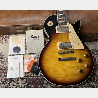 Gibson Custom Shop 【選定品!】Murphy Lab 1959 Les Paul Standard Light Aged Kindred Burst Ebony Back s/n 942930