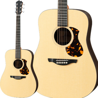 JamesJ-1D アコースティックギター ドレッドノート アジャスタブルサドル 簡単弦高調整 バリが起きづらい