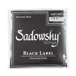 SadowskySBS45 Black ブラックラベル ステンレススチール エレキベース弦