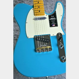 Fender American Professional II Telecaster MN / Miami Blue [#US23038886][3.40kg]