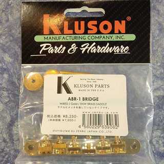 Kluson ABR-1 BRIDGE WIRED RAW BRASS SADDLE / Gold【ブラスサドル】【ブリッジ】