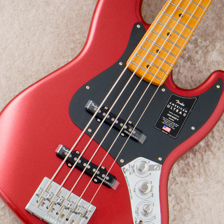 Fender American Ultra II Jazz Bass V Maple Fingerboard -Sinister Red-【ノイズレスPU&18Vプリアンプ搭載】