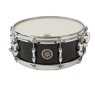 SAKAE OSAKA HERITAGE 【アウトレット】 スネア SD1455MA/M-RB Maple Snare Mighty Halo ソフトケース付き Real Black