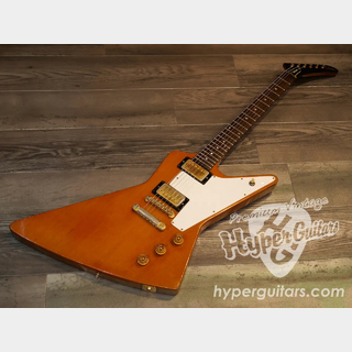 エクスプローラー　ギター　美品 Gibson 1958 Korina Explorer Reissue VOS Natural w/White