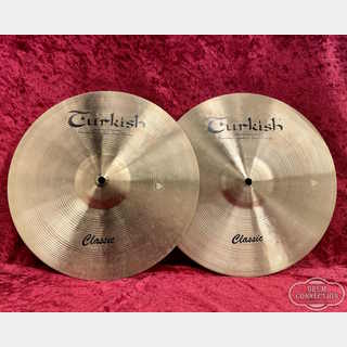 TURKISH 【中古】Classic Heavy Hi-Hats 14" 1,115g/1,325g