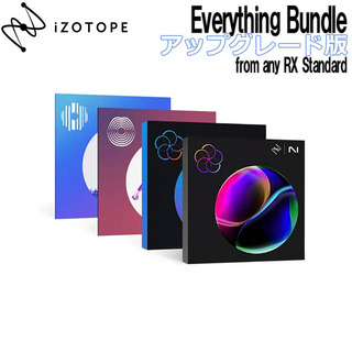 iZotope Everything Bundle (v15) アップグレード版 from any RX Standard