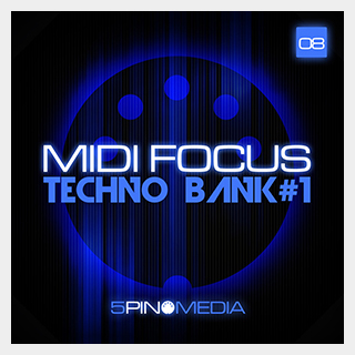 5PIN MEDIA MIDI FOCUS-TECHNO BANK #1
