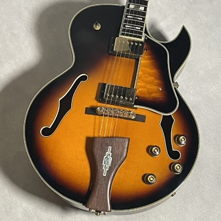 Ibanez LGB-30 George Benson Signature Vintage Yellow Sunburst)