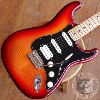 FenderMexico Player Stratocaster HSS Plus Top Aged Cherry Burst