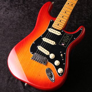 FenderAmerican Ultra Luxe Stratocaster Maple Fingerboard Plasma Red Burst フェンダー【御茶ノ水本店】