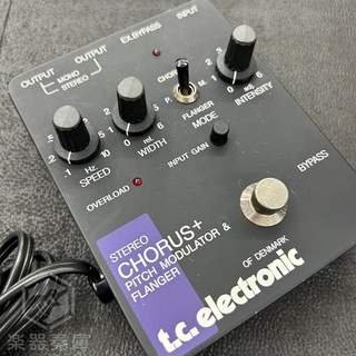 tc electronic SCF+ STEREO CHORUS+ PITCH MODULATOR & FLANGER Reissue