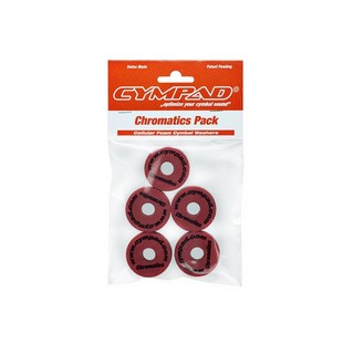 CYMPAD Chromatics / Cymbal Washer Crimson 40×15mm 5個セット [LCYMCRM5SET15CR]