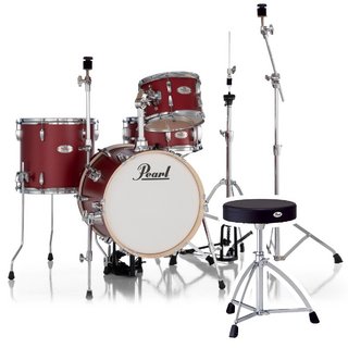 Pearl MT564/C-D #747 MATTE RED MIDTOWN 小口径 ドラムセットドラムスローンセット【WEBSHOP】