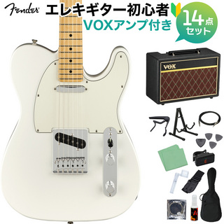 Fender Player Telecaster MN PWT エレキギター初心者セット 【VOXアンプ付】